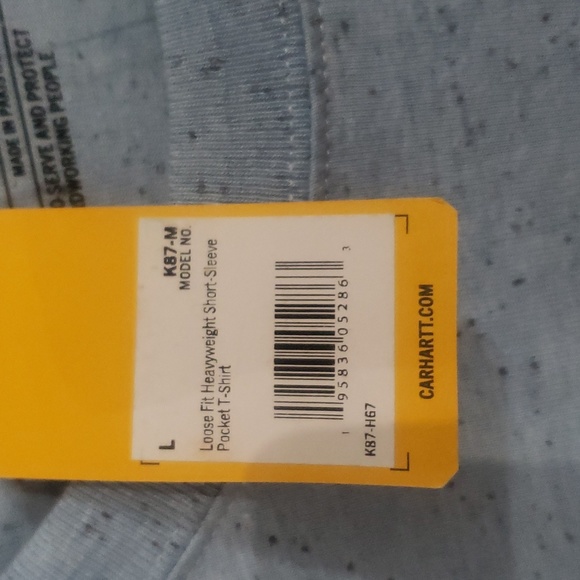 LOOSE FIT HEAVYWEIGHT SHORT-SLEEVE K87 POCKET T-SHIRT - Picture 4 of 8